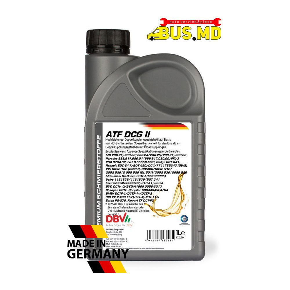 Ulei-transmisie-DBV-ATF-DCG-II Ulei transmisie DBV ATF DCG II - imagine 1