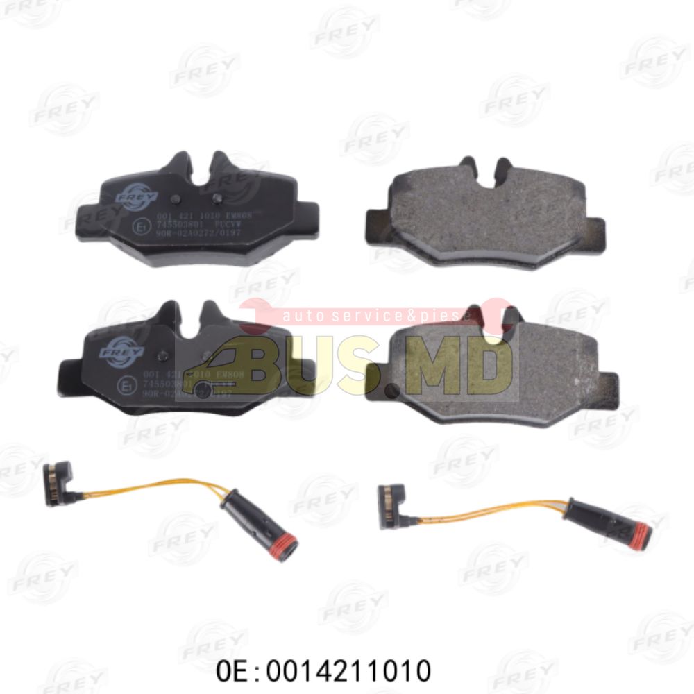 A0014211010-745503801_resize A0014211010 - Комплект тормозных колодок, задние, Mercedes Vito (FREY) — изображение 1